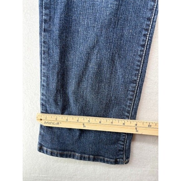Levis 515 Jeans Size 14 M Womens Boot Cut Stretch Blue Denim‎ - Picture 4 of 10
